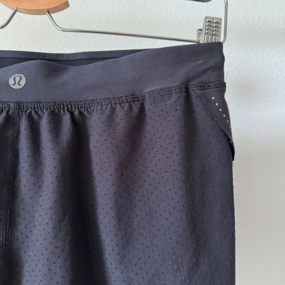 Lululemon Find Your Pace HR Lined Shorts 3” Black Sz 6 Womens Swift Running - Picture 10 of 16
